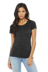 BELLA+CANVAS® Women’s Triblend Short Sleeve Tee - Charcoal-Black Triblend - S